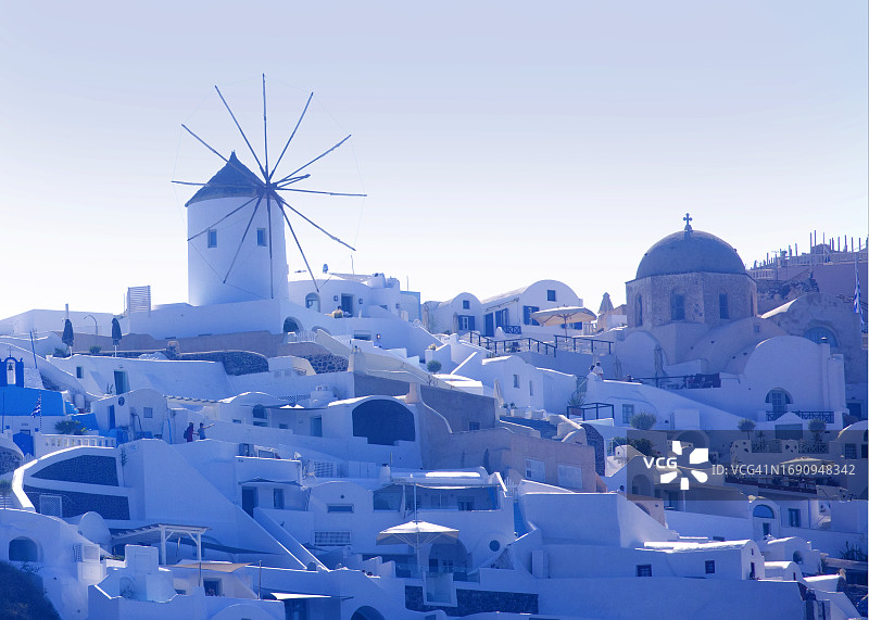 村庄景色图片素材