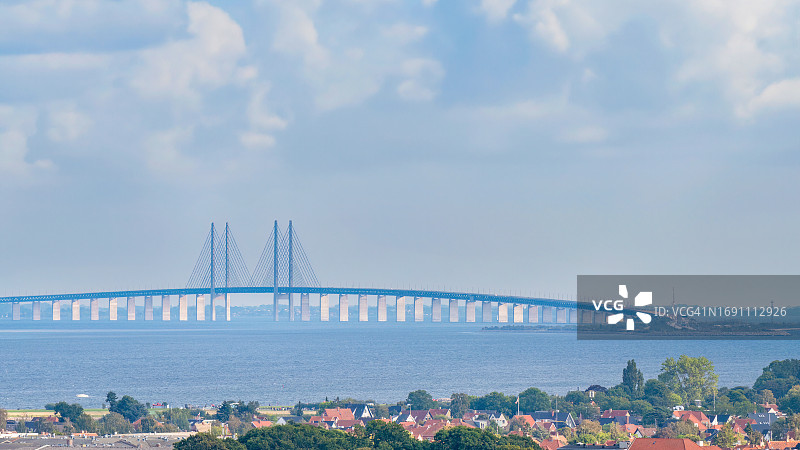 瑞典厄勒海峡大桥图片素材