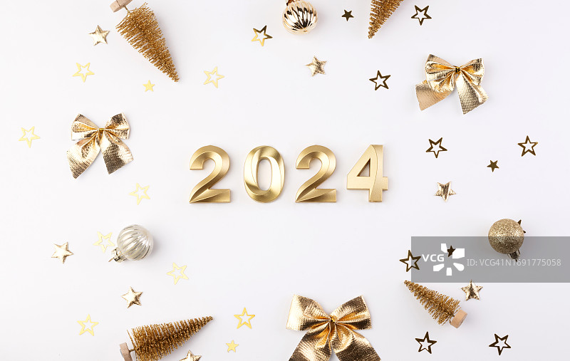 2024新年节日背景图片素材