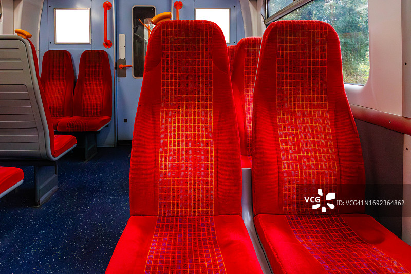 火车车厢空白广告 banner图片素材
