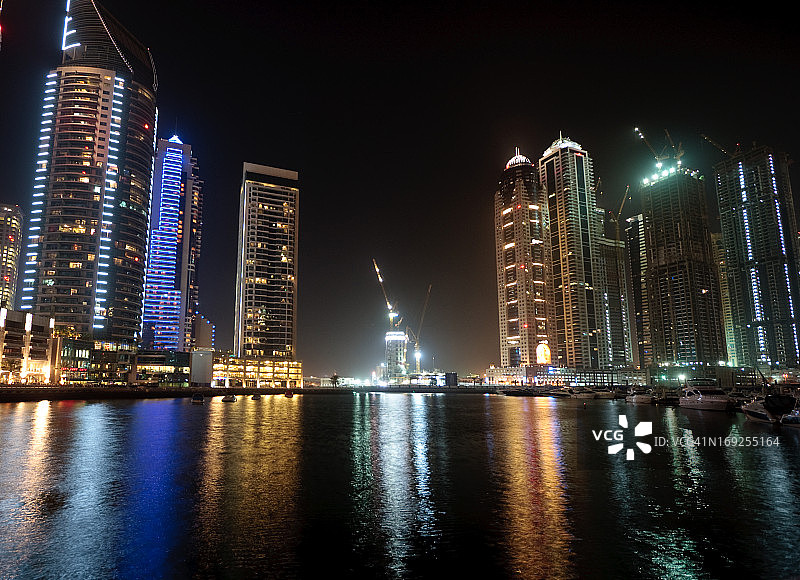 迪拜城市风光图片素材