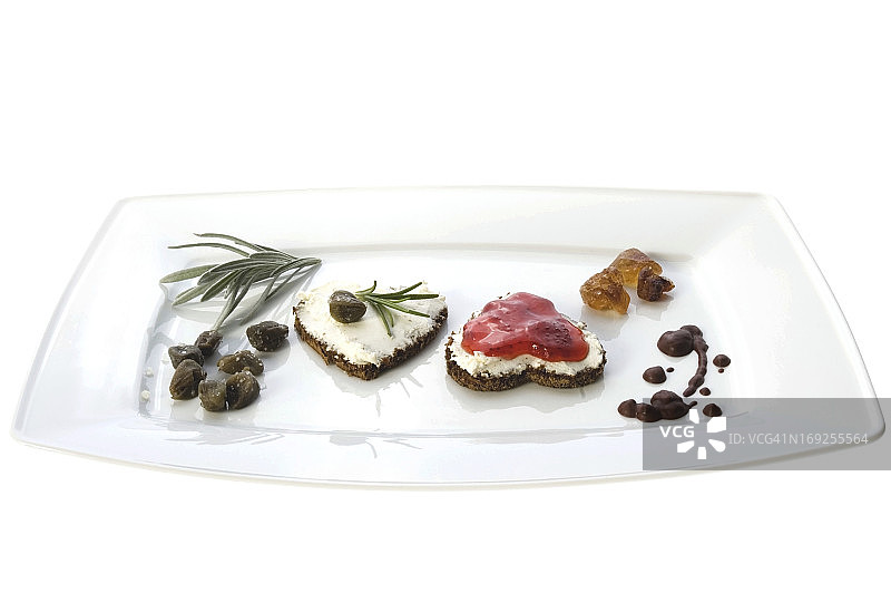 甜蜜情人节早餐图片素材