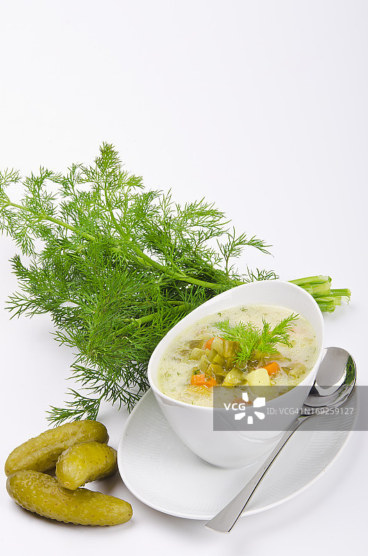 黄瓜汤图片素材