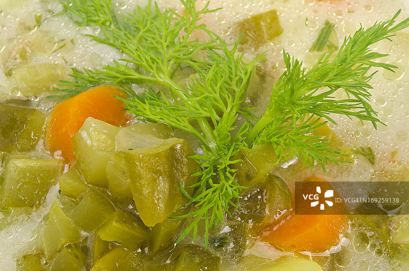 黄瓜汤图片素材