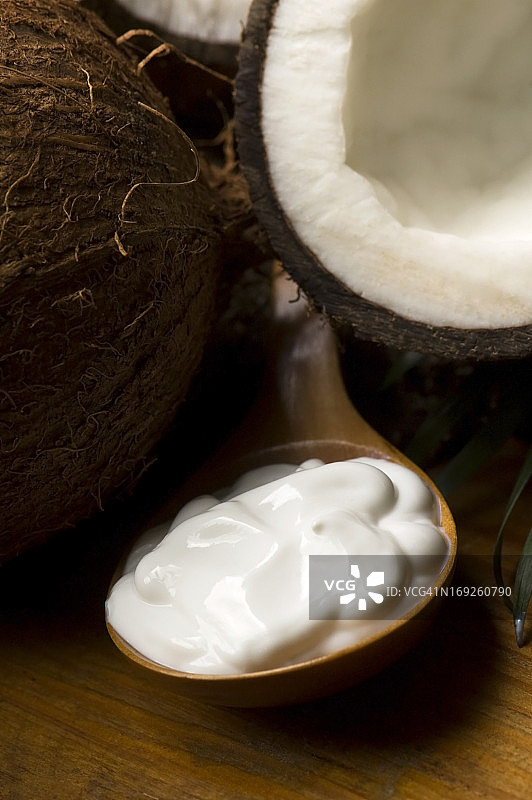 椰子和椰子油图片素材