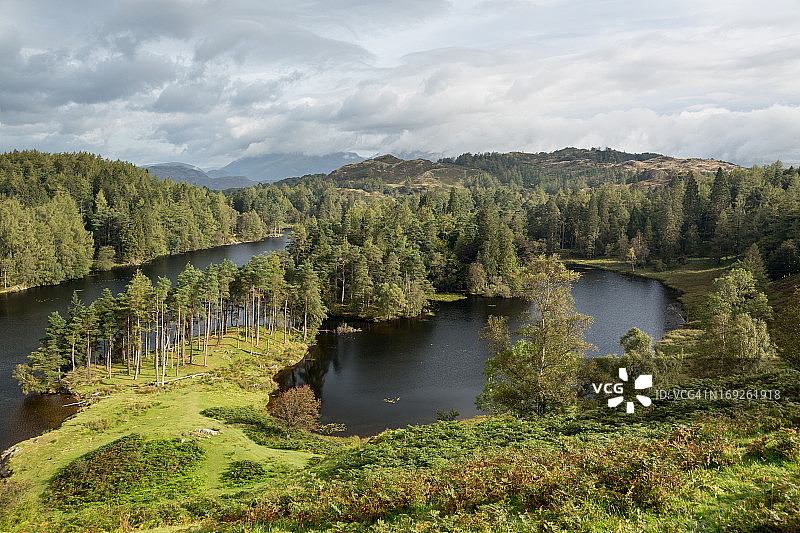 英国湖区塔恩豪斯景观图片素材