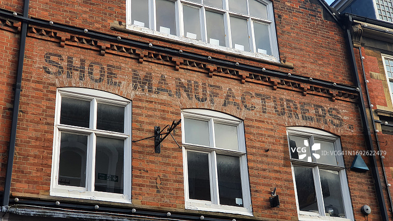 英国莱斯特的工业砖 building图片素材