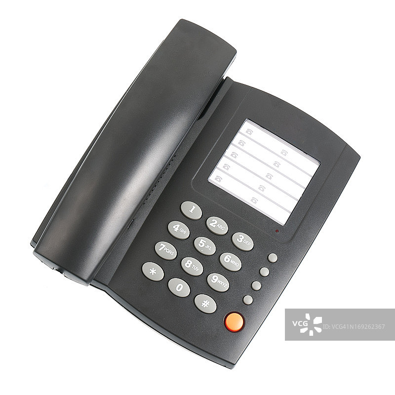 黑色电话图片素材