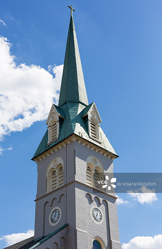 圣乔治主教教堂的尖塔图片素材