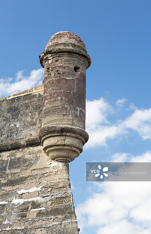 圣马科斯城堡，佛罗里达州圣奥古斯丁图片素材