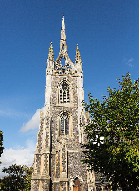 Faversham Kent独特的塔楼尖顶图片素材