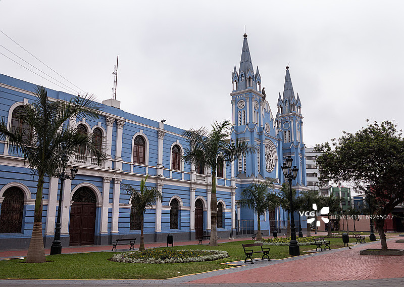 利马雷科莱塔神圣之心堂区图片素材