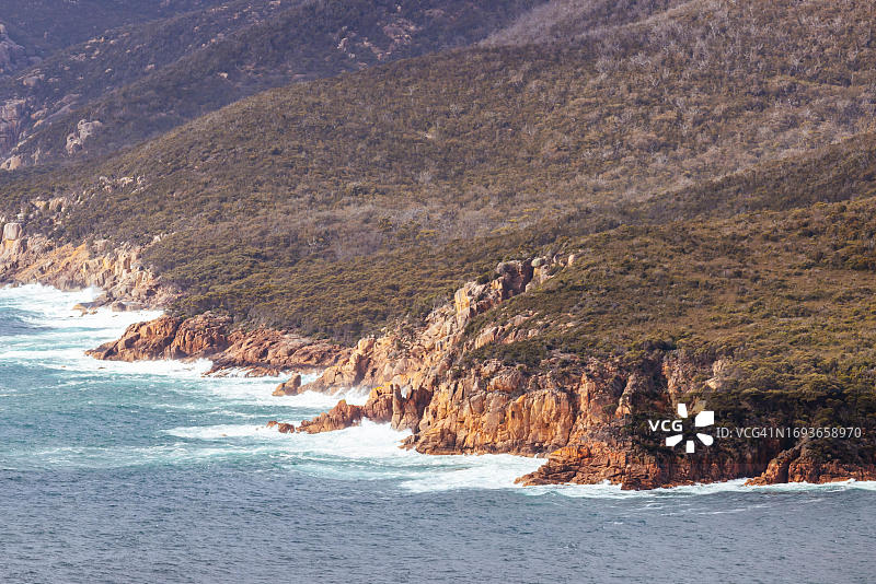 塔斯马尼亚菲欣纳国家公园徒步图片素材