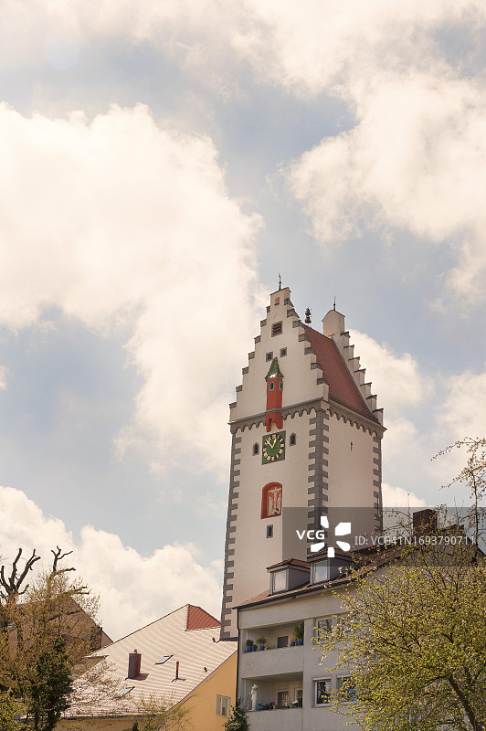 符尔察赫门楼，巴登-符腾堡州，德国图片素材