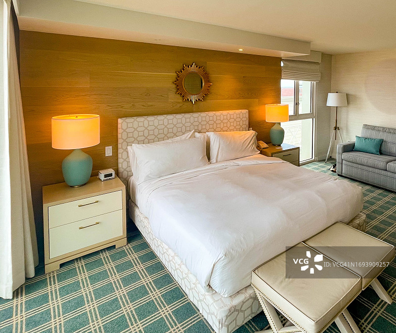 科罗纳多酒店客房图片素材