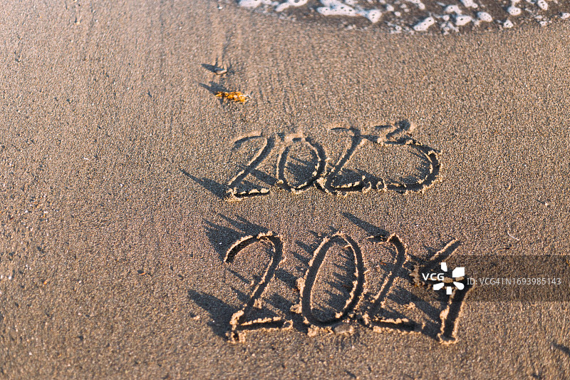 2024年开启，2023年结束图片素材