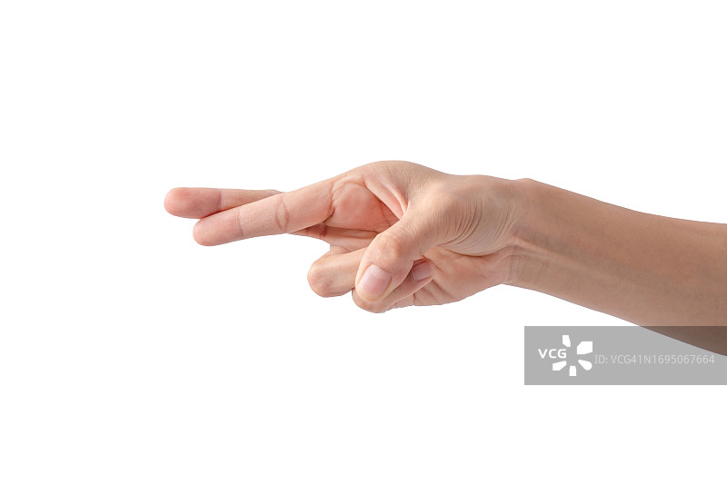 祈祷或好运的手势，迷信象征图标图片素材