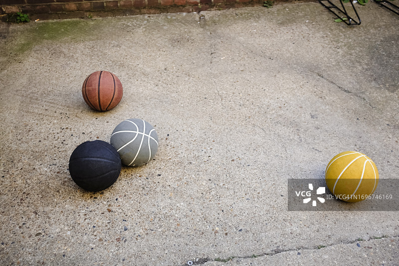 四个篮球图片素材