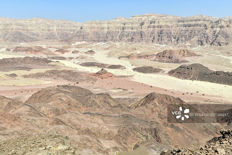 壮丽的沙漠景观图片素材