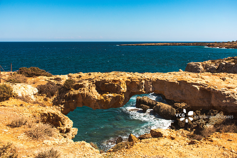 塞浦路斯格雷科角海岸风光图片素材