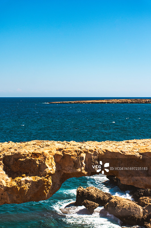 塞浦路斯格雷科角海岸风光图片素材