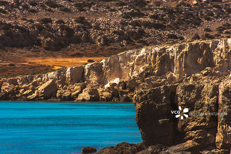 塞浦路斯格雷科角海岸风光图片素材