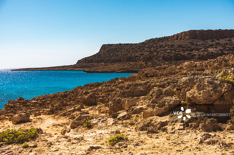 塞浦路斯格雷科角海岸风光图片素材