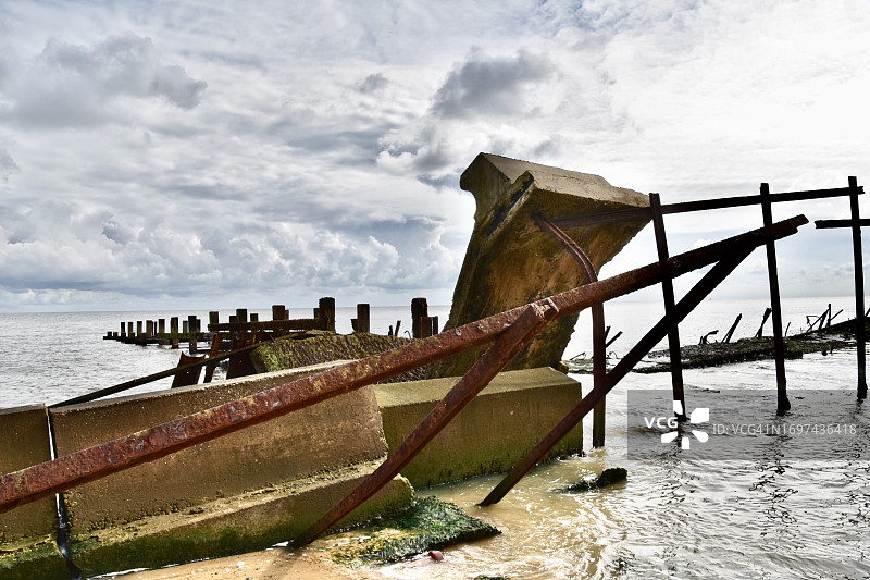 再次回顾海岸侵蚀图片素材