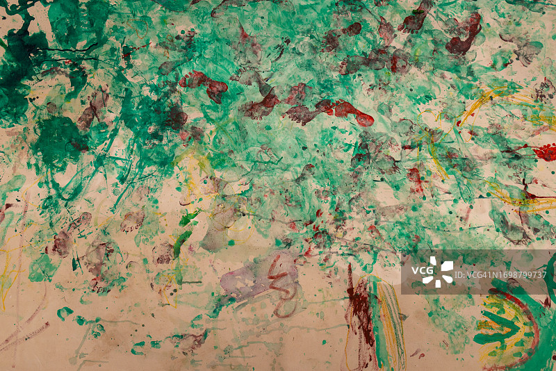 抽象儿童创意作品图片素材