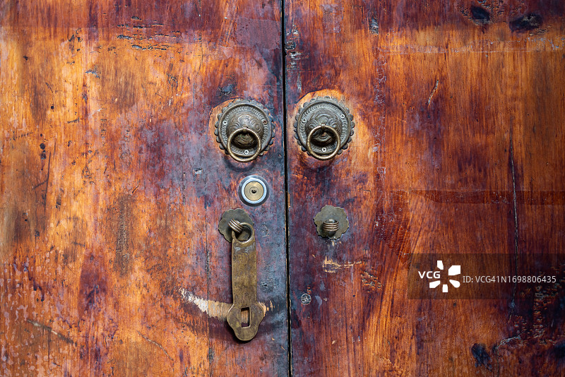 古老的木门图片素材