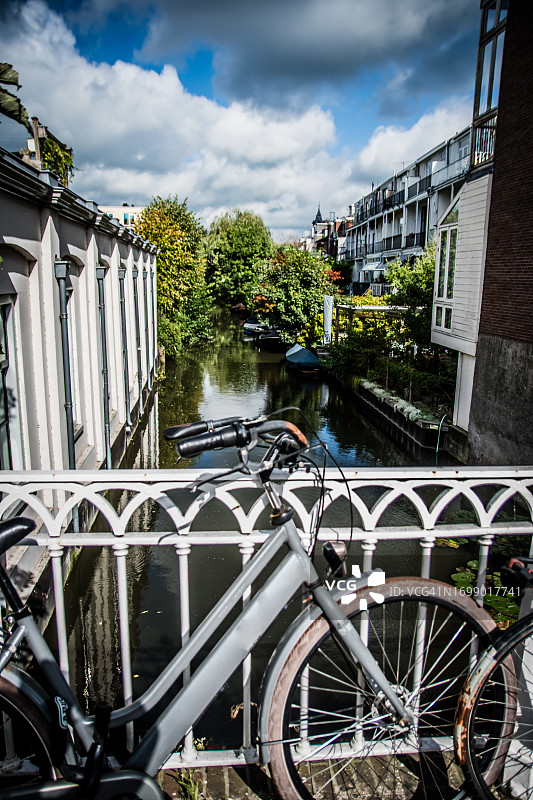 乌得勒支街道上的小巷图片素材