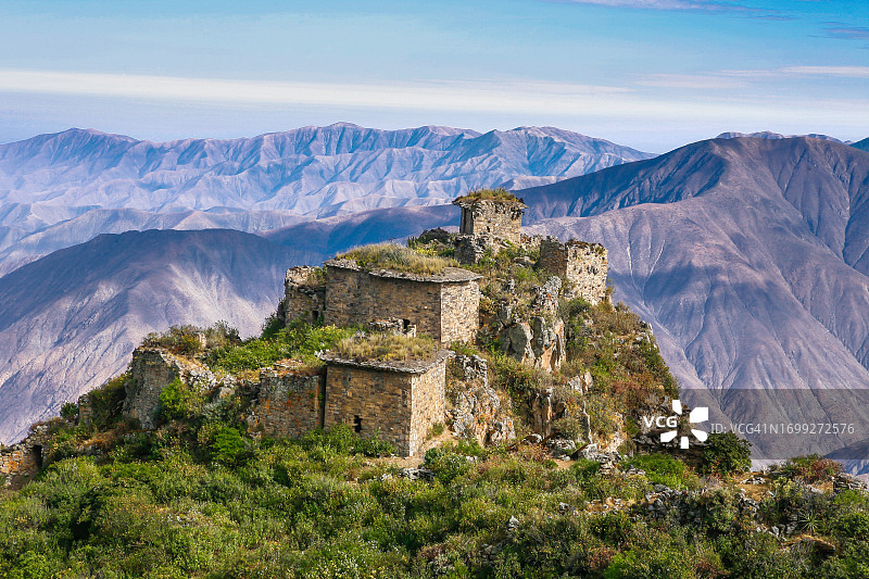 鲁帕克考古遗址，阿塔维洛斯文化建造图片素材