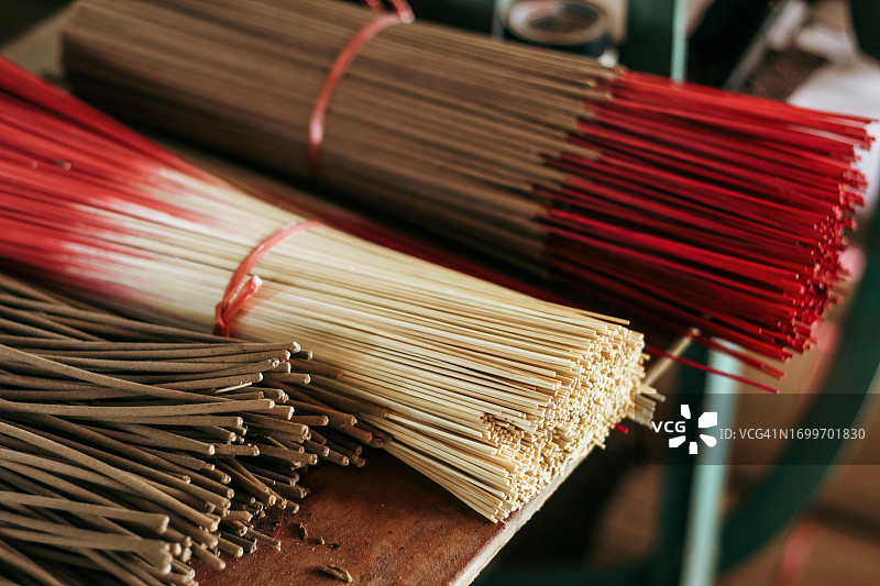 在越南制作香图片素材