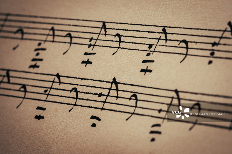 乐谱图片素材