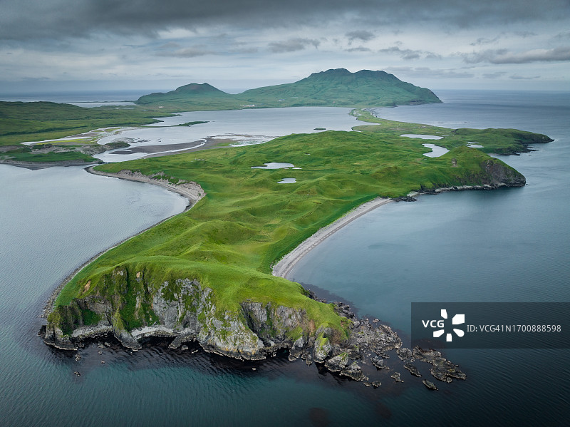 平静的泻湖图片素材