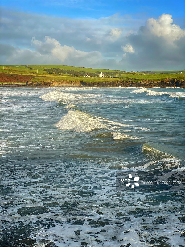 科克郡爱尔兰沿岸的狂野大西洋图片素材