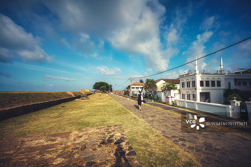 斯里兰卡加勒堡图片素材