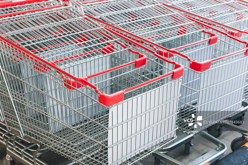 金属购物车图片素材