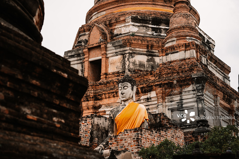 大城府崖差蒙空寺图片素材