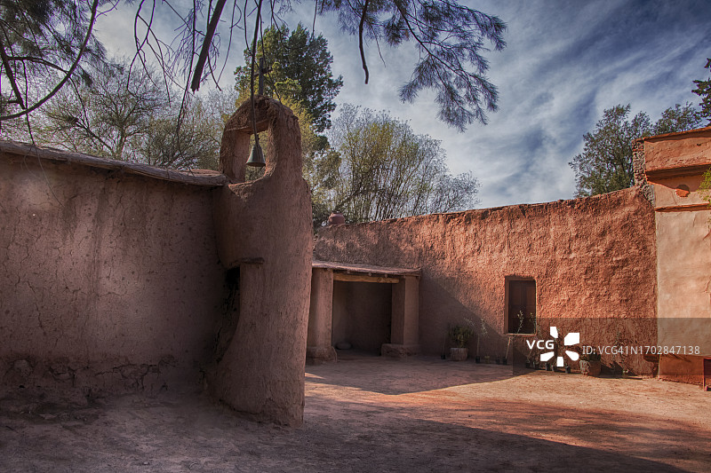土坯教堂图片素材