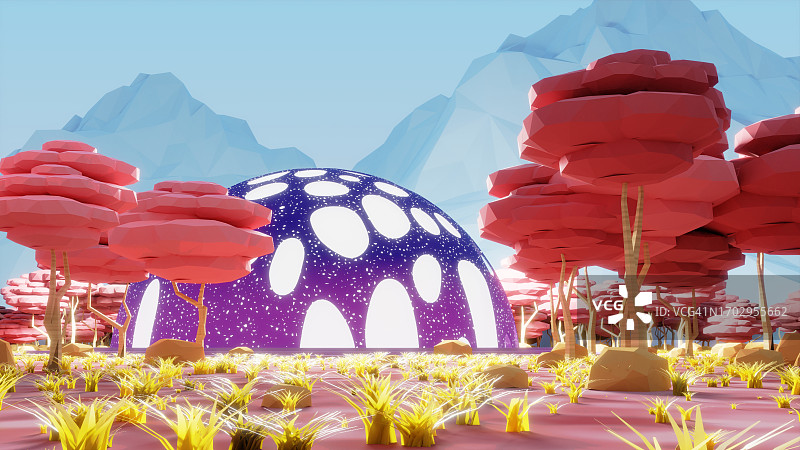 虚拟与现实的数字伊甸园图片素材