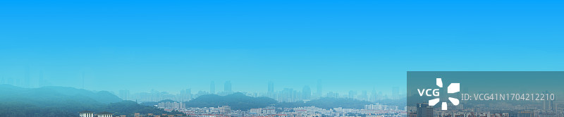 中国广东省广州市城市风光全景图片素材