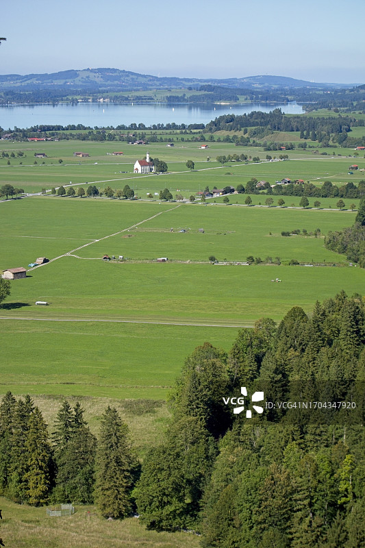 德国南部乡村风光图片素材