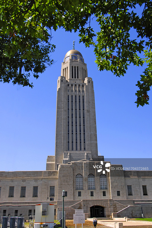 内布拉斯加州的林肯市图片素材