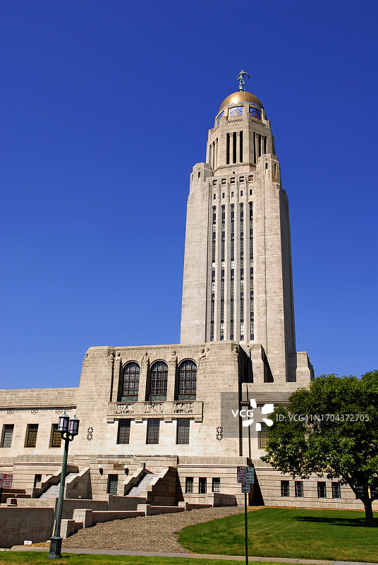 内布拉斯加州的林肯市图片素材