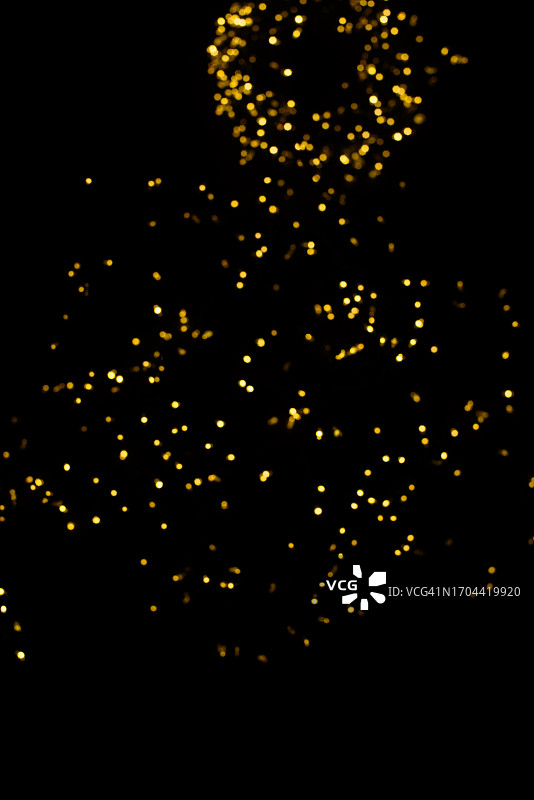 光晕散景虚化背景，圣诞灯光模糊照片图片素材