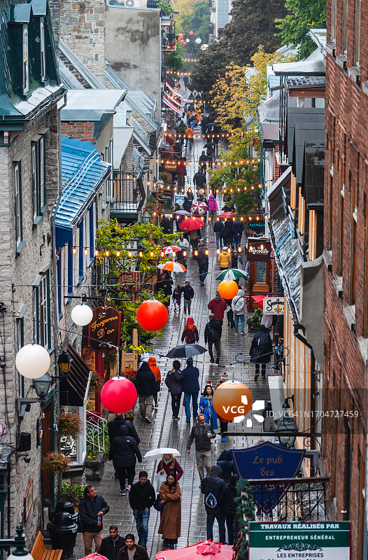 加拿大魁北克市风光图片素材