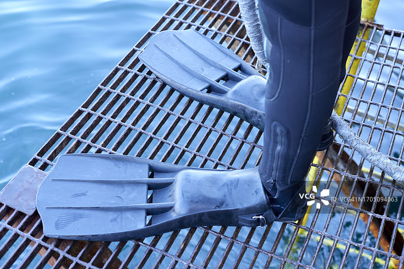 潜水脚蹼图片素材