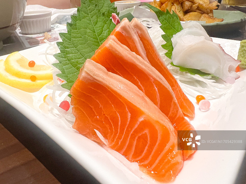 什锦刺身拼盘图片素材