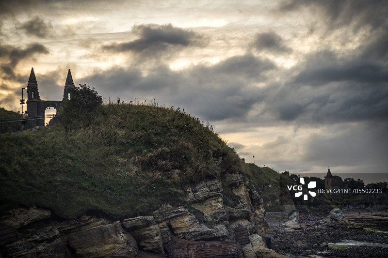 圣安德鲁斯城堡图片素材